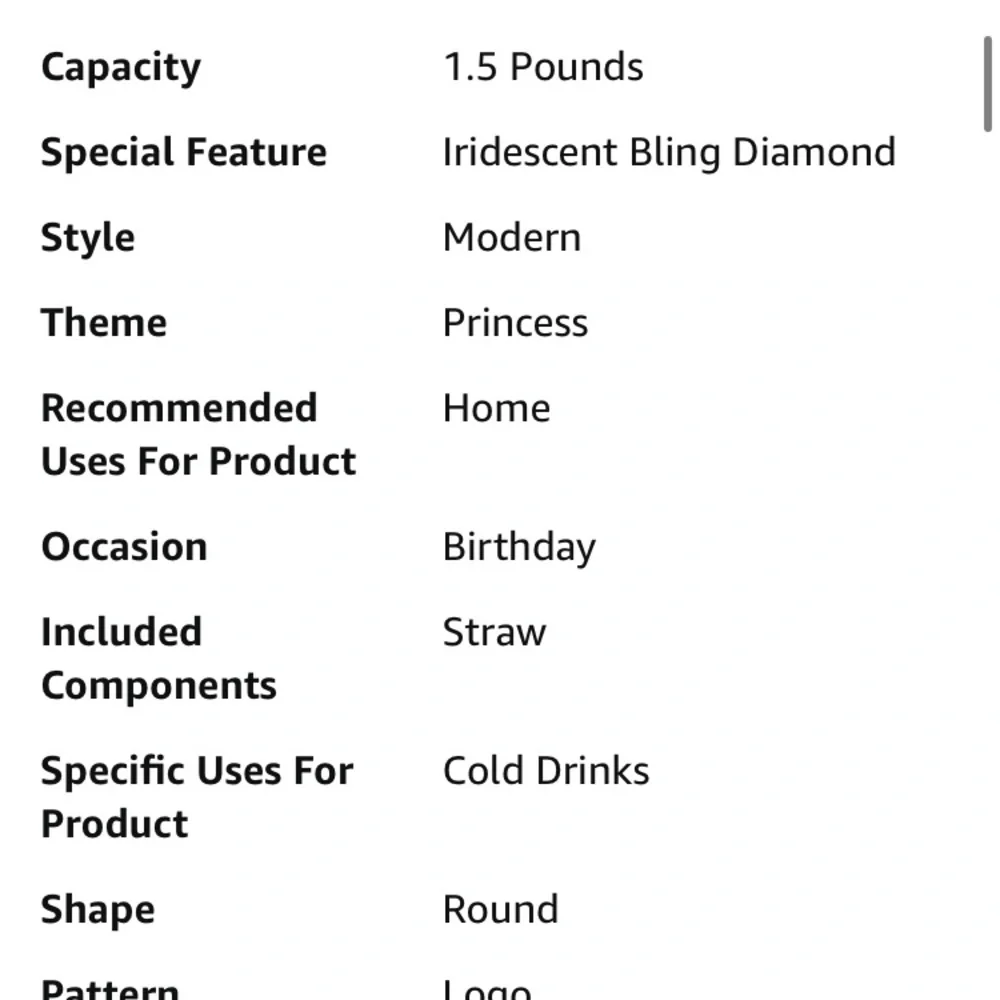 Starbucks Iridescent Bling Diamond Studded Cold Cup